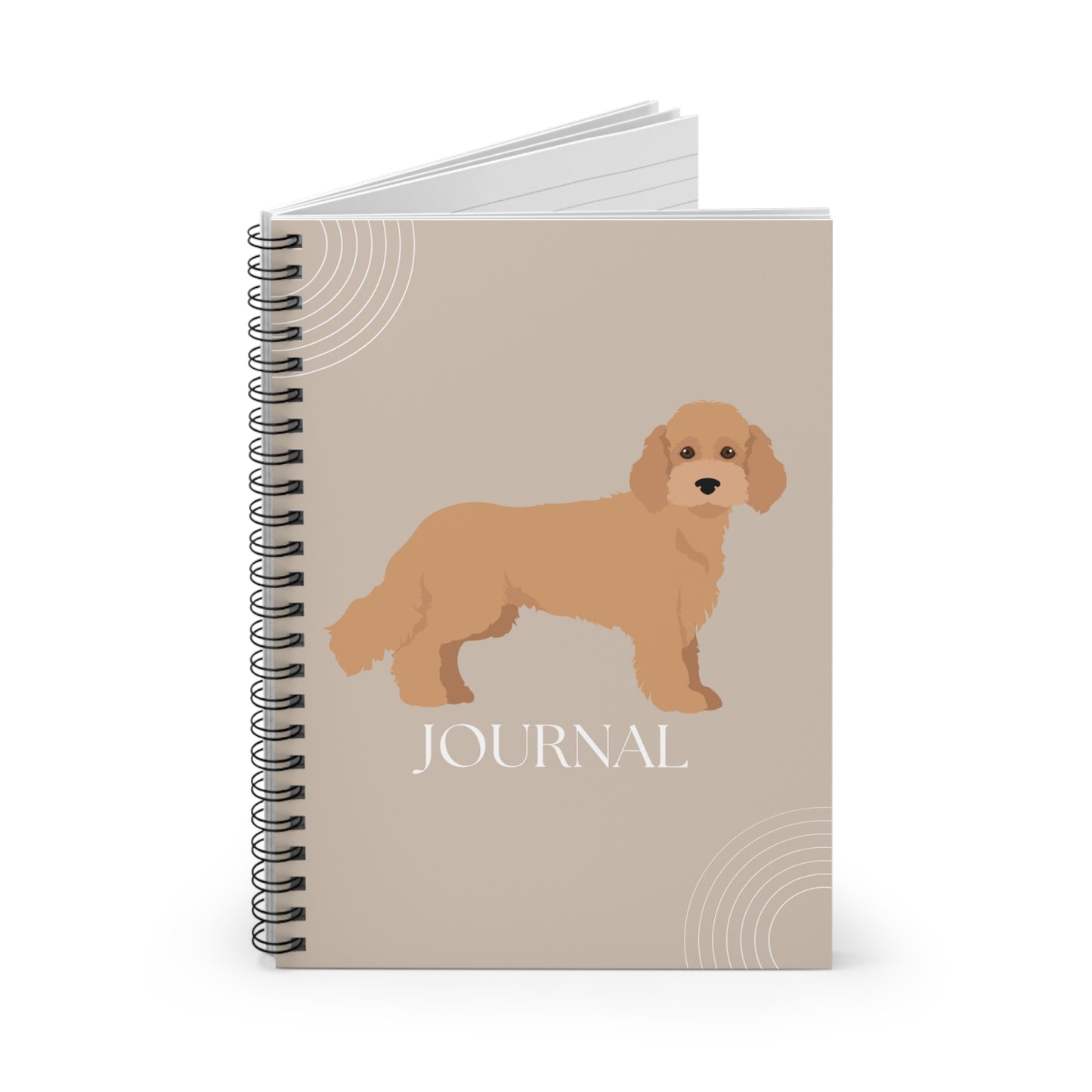 Cockapoo College Ruled Spiral Notebook