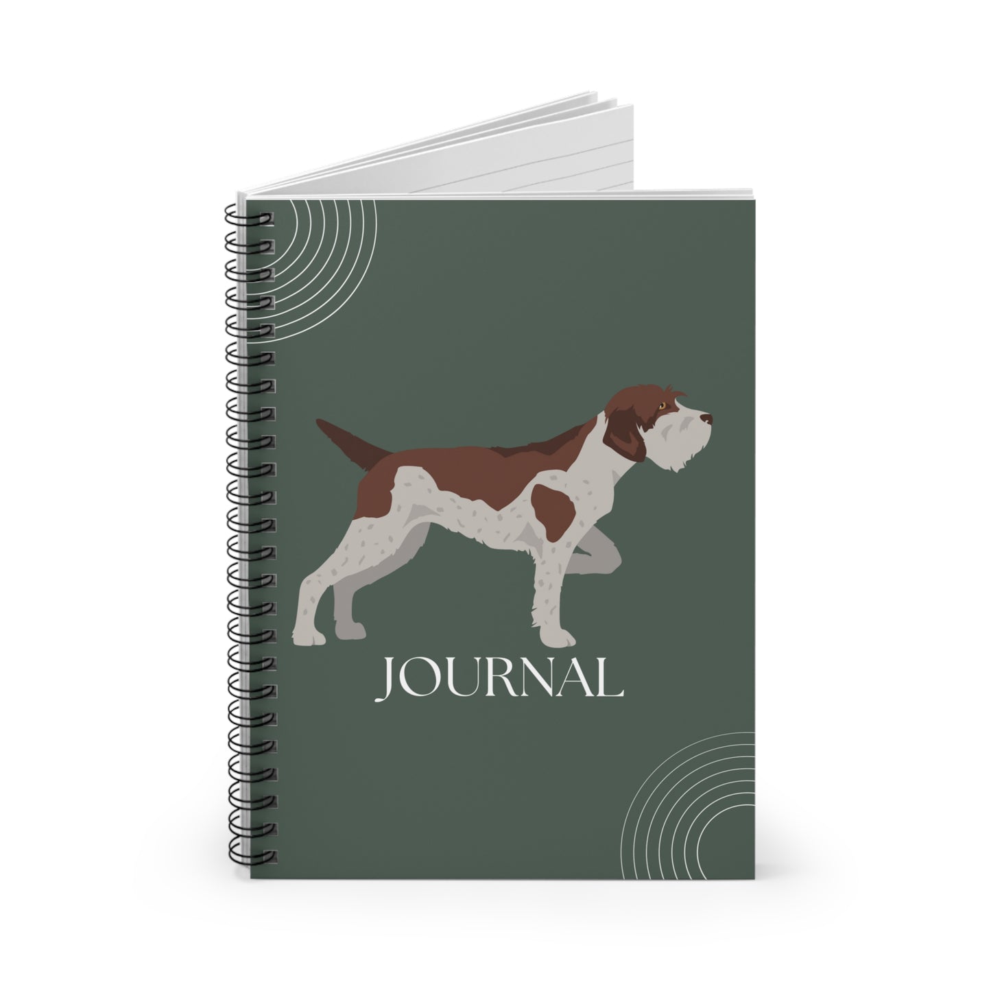 Wirehaired Pointing Griffon College Ruled Spiral Notebook