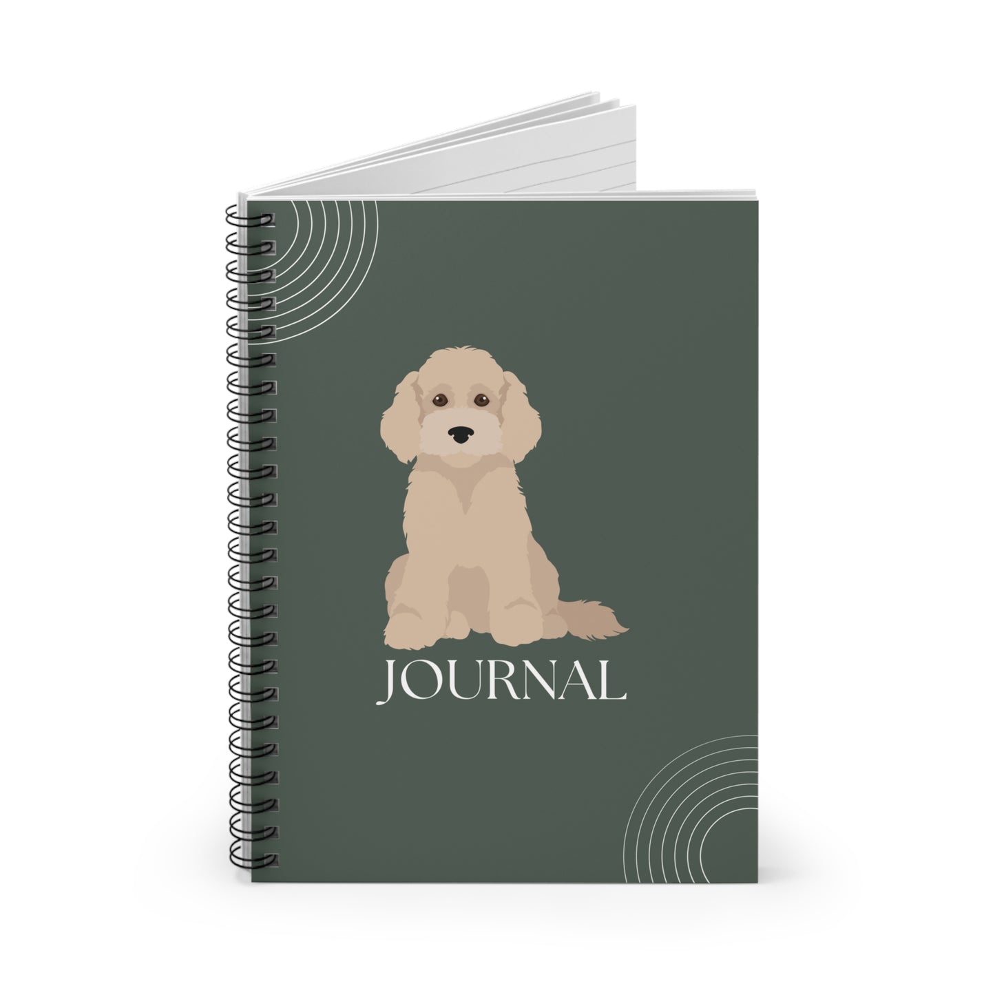 Cockapoo College Ruled Spiral Notebook