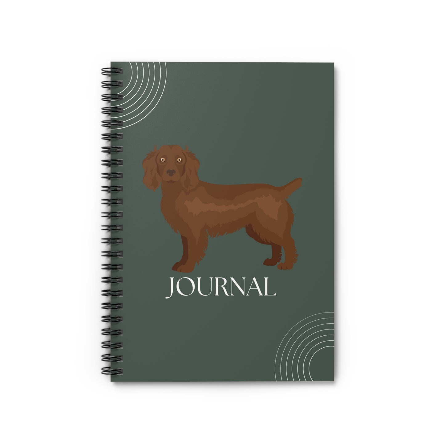 Boykin Spaniel College Ruled Spiral Notebook