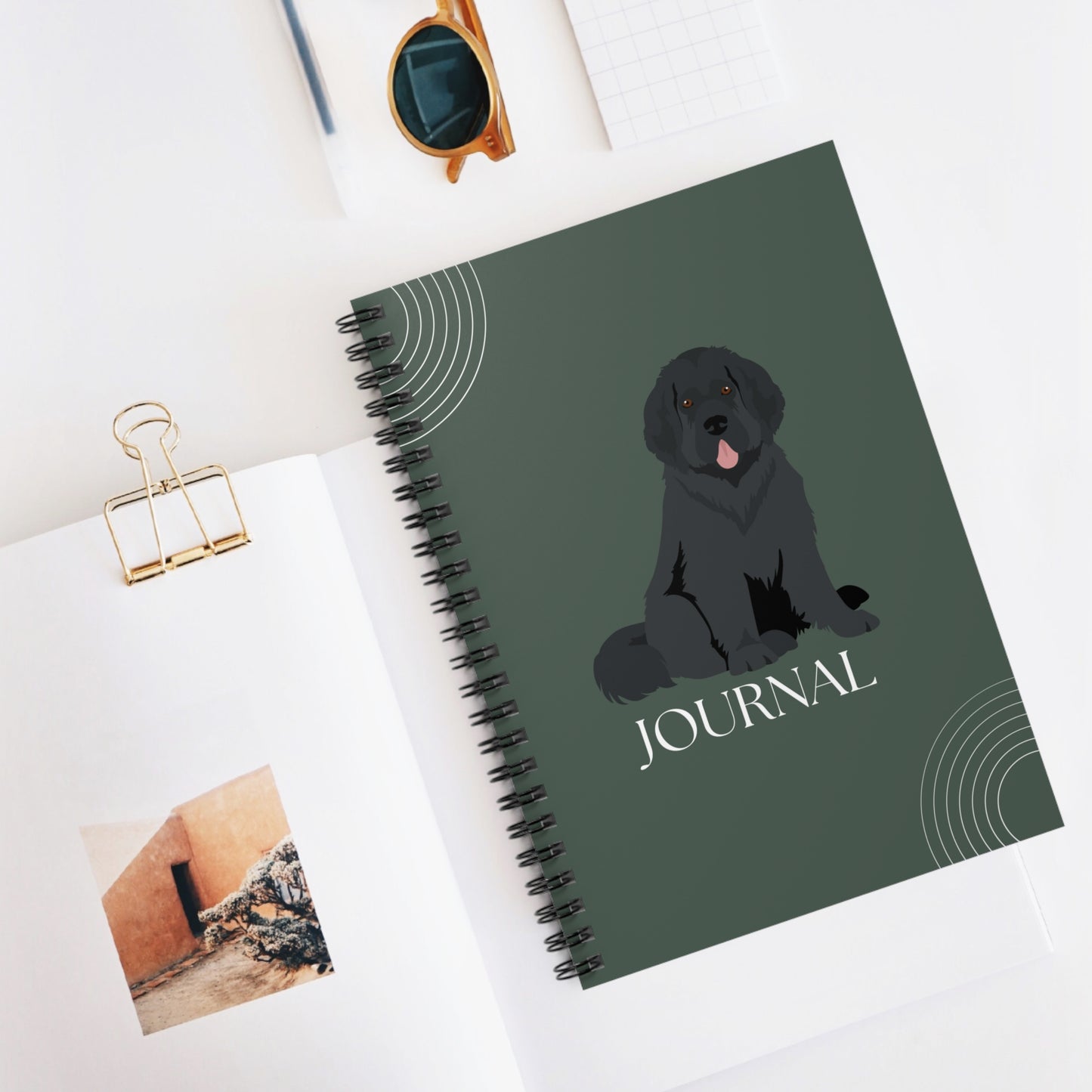 Newfoundland College Ruled Spiral Notebook
