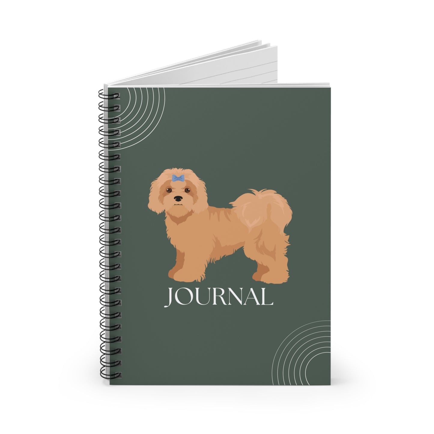 Havanese College Ruled Spiral Notebook