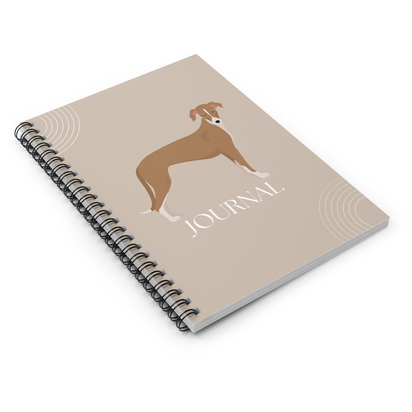 Whippet College Ruled Spiral Notebook