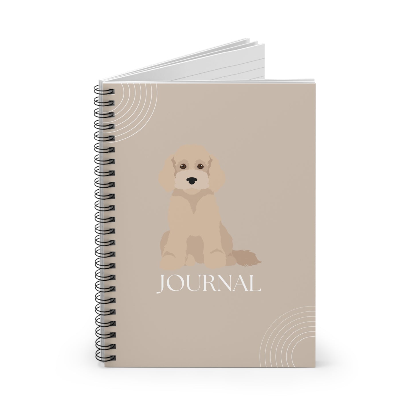 Cockapoo College Ruled Spiral Notebook