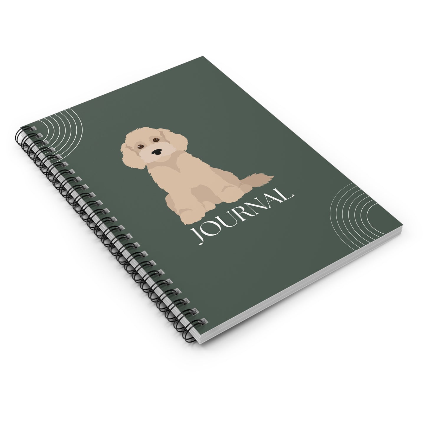 Cockapoo College Ruled Spiral Notebook