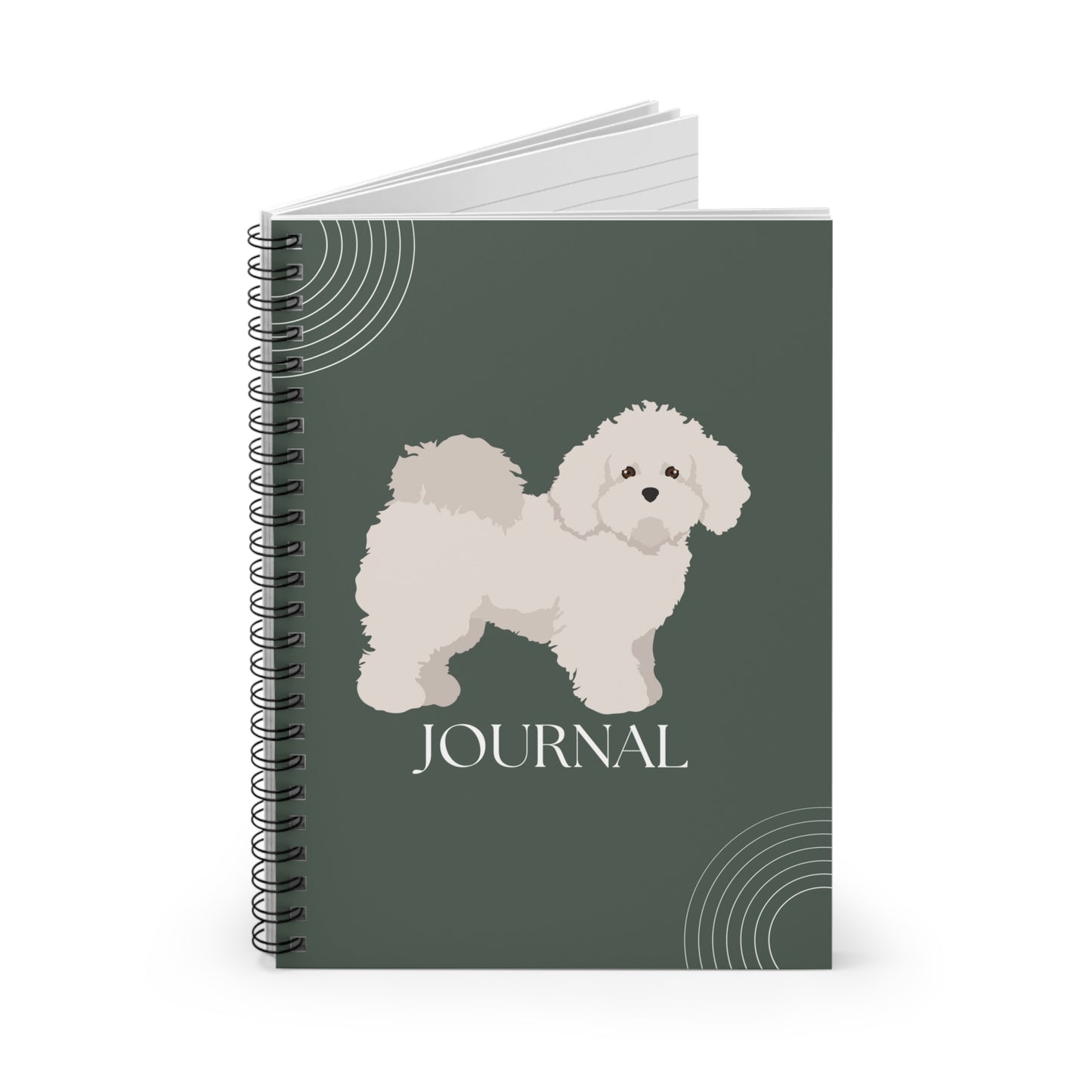 Bolognese College Ruled Spiral Notebook