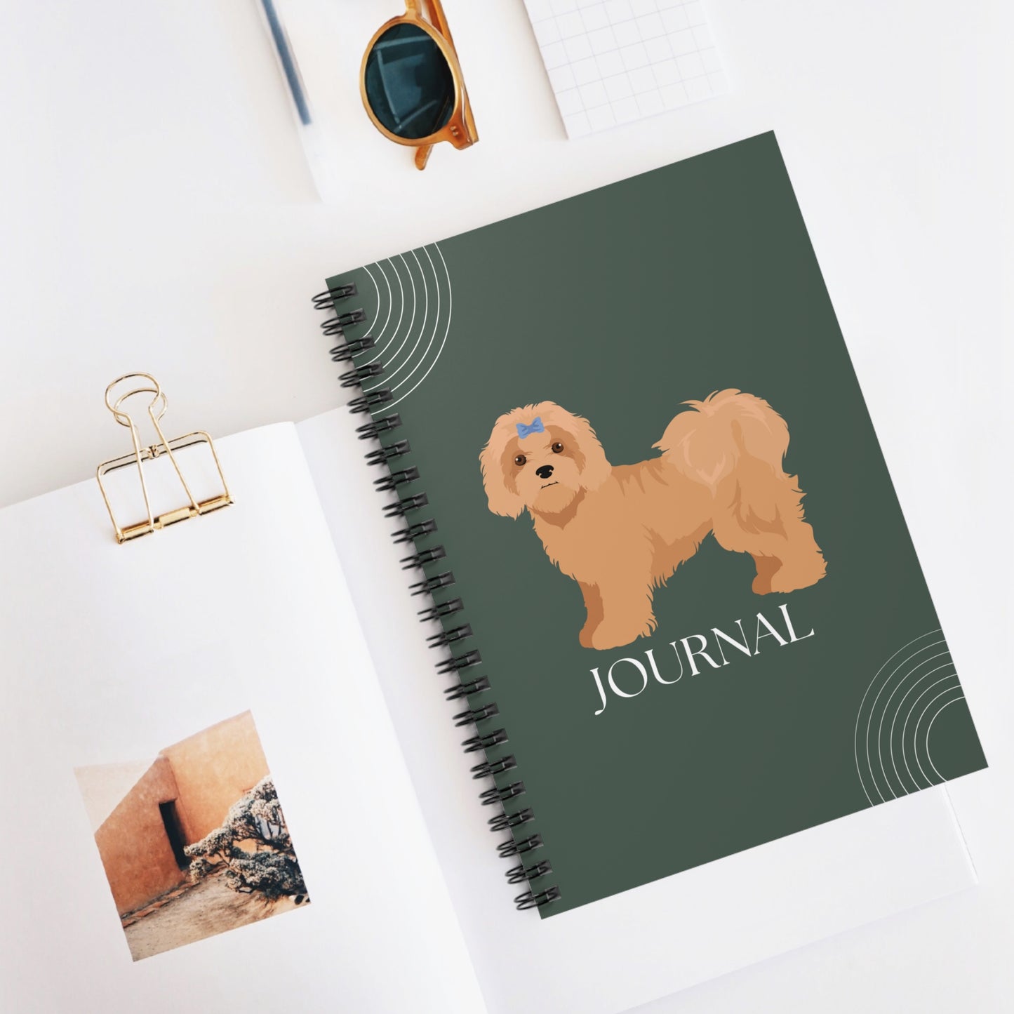 Havanese College Ruled Spiral Notebook