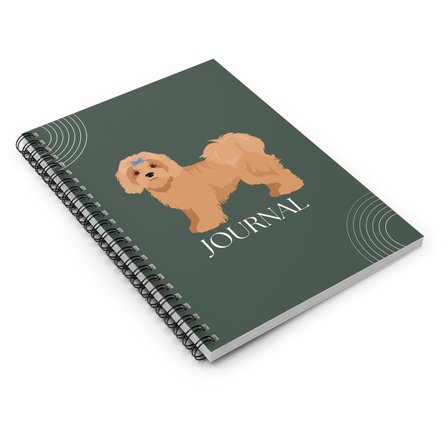 Havanese College Ruled Spiral Notebook