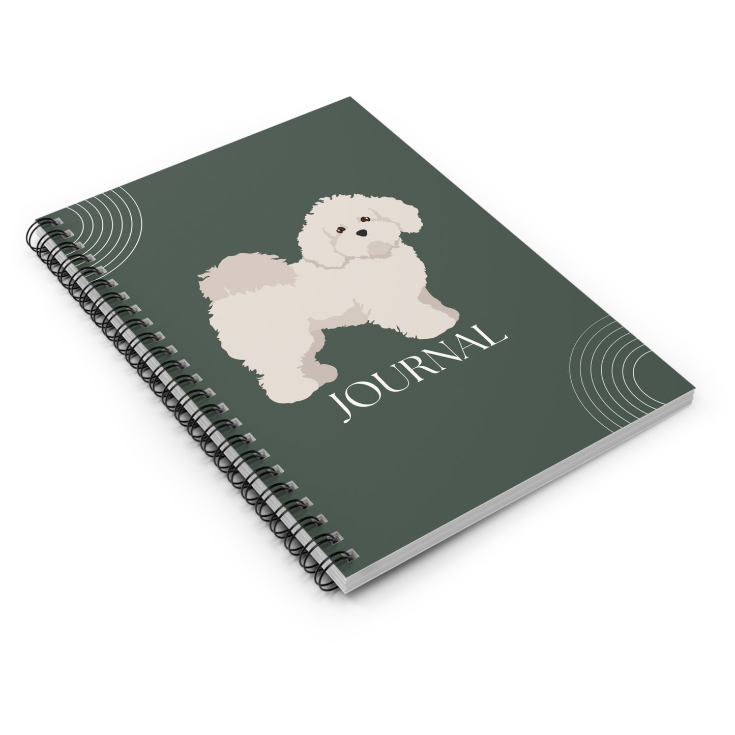 Bolognese College Ruled Spiral Notebook