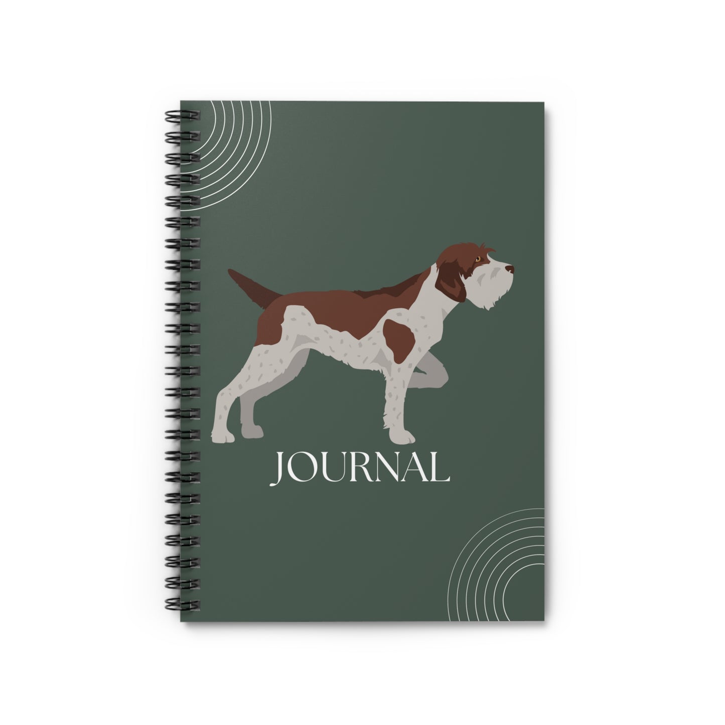 Wirehaired Pointing Griffon College Ruled Spiral Notebook