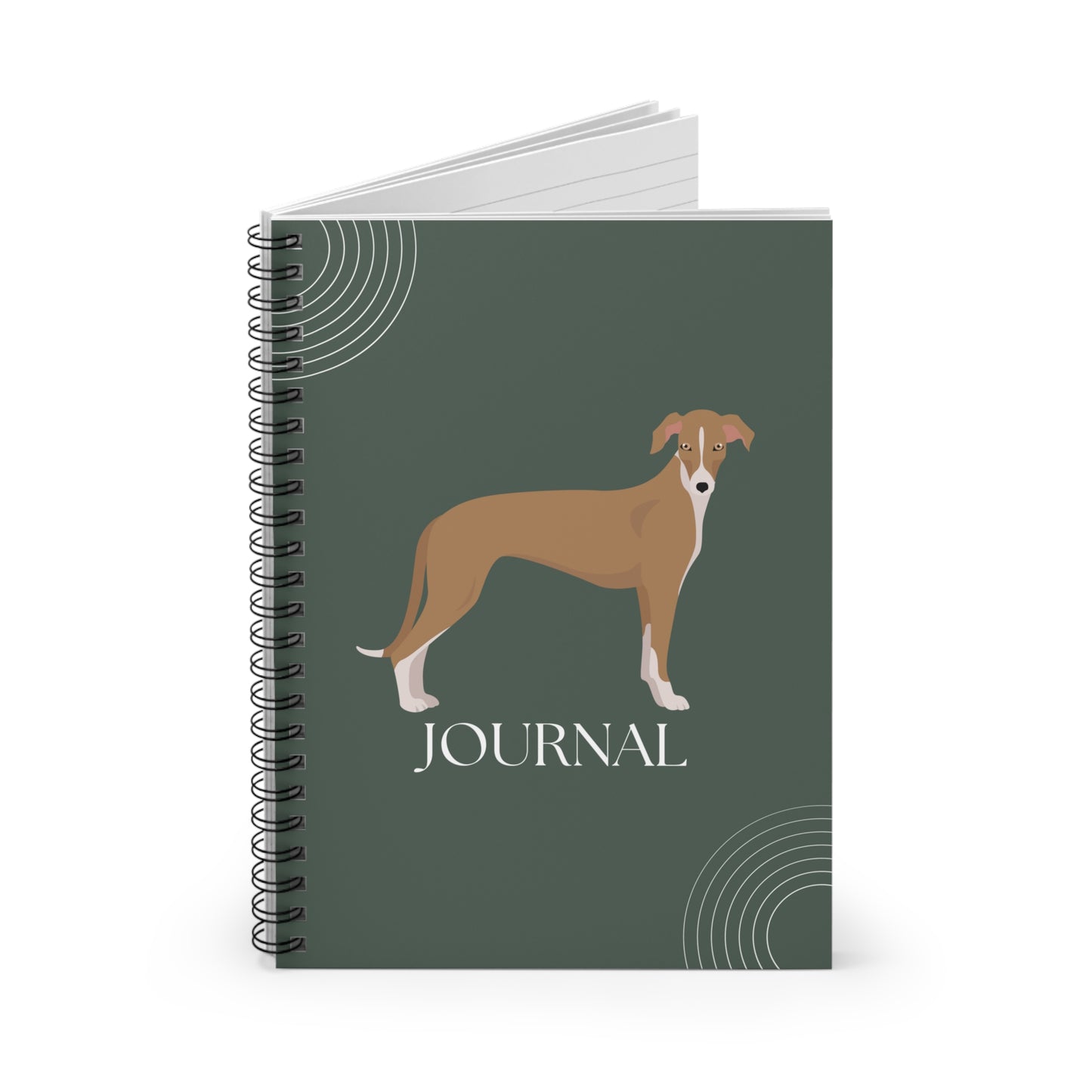 Whippet College Ruled Spiral Notebook