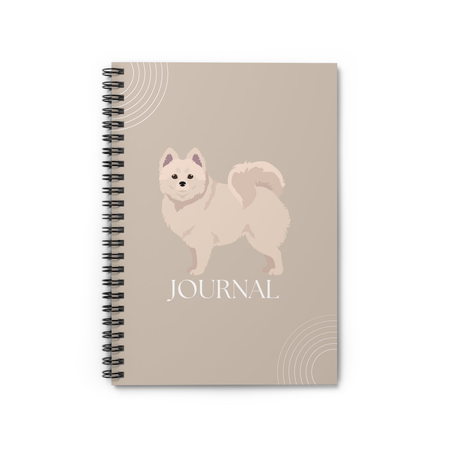 Volpino College Ruled Spiral Notebook