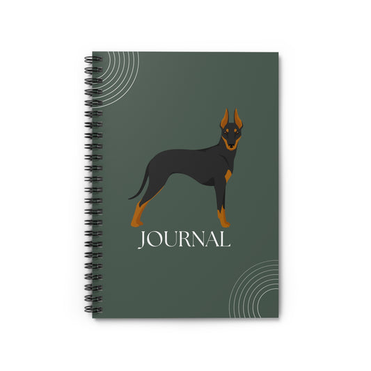 Manchester Terrier Standard College Ruled Spiral Notebook