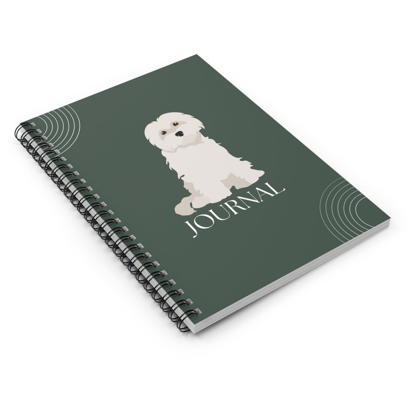 Maltese College Ruled Spiral Notebook