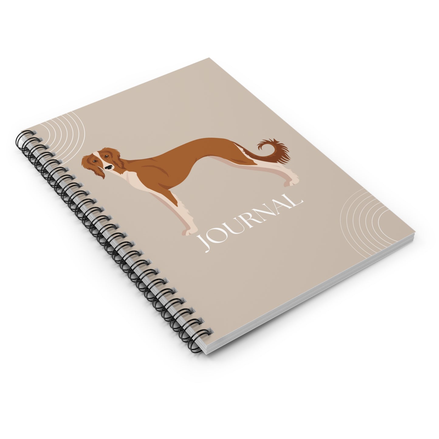 Saluki College Ruled Spiral Notebook