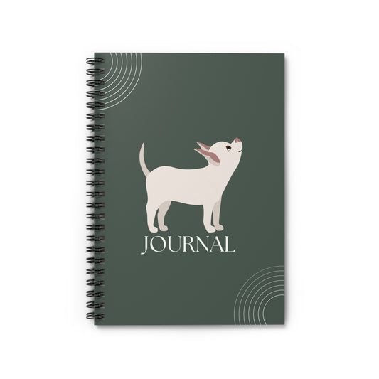 Chihuahua College Ruled Spiral Notebook