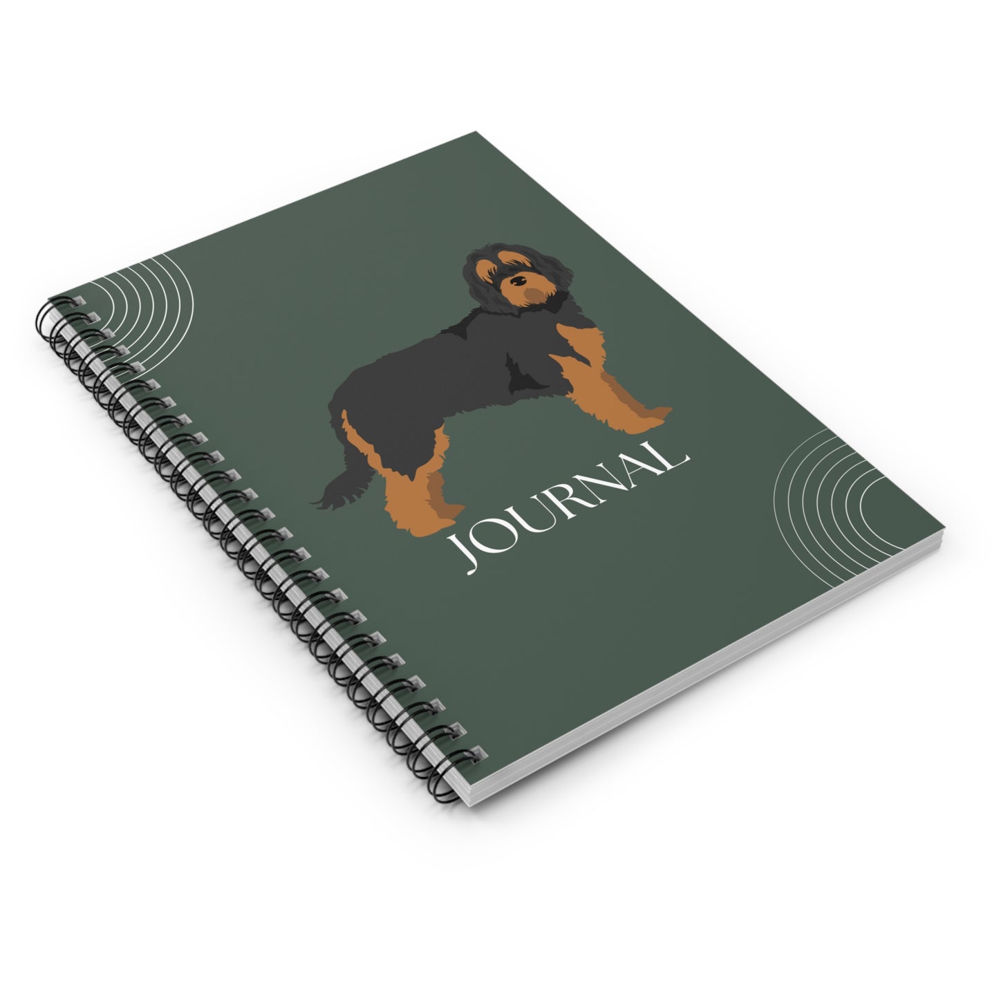 Otterhound College Ruled Spiral Notebook