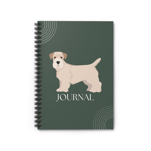 Sealyham Terrier College Ruled Spiral Notebook