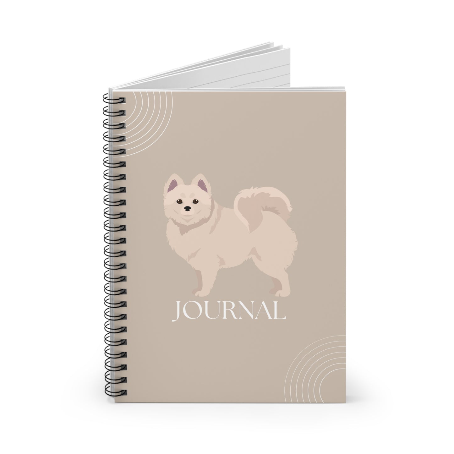 Volpino College Ruled Spiral Notebook