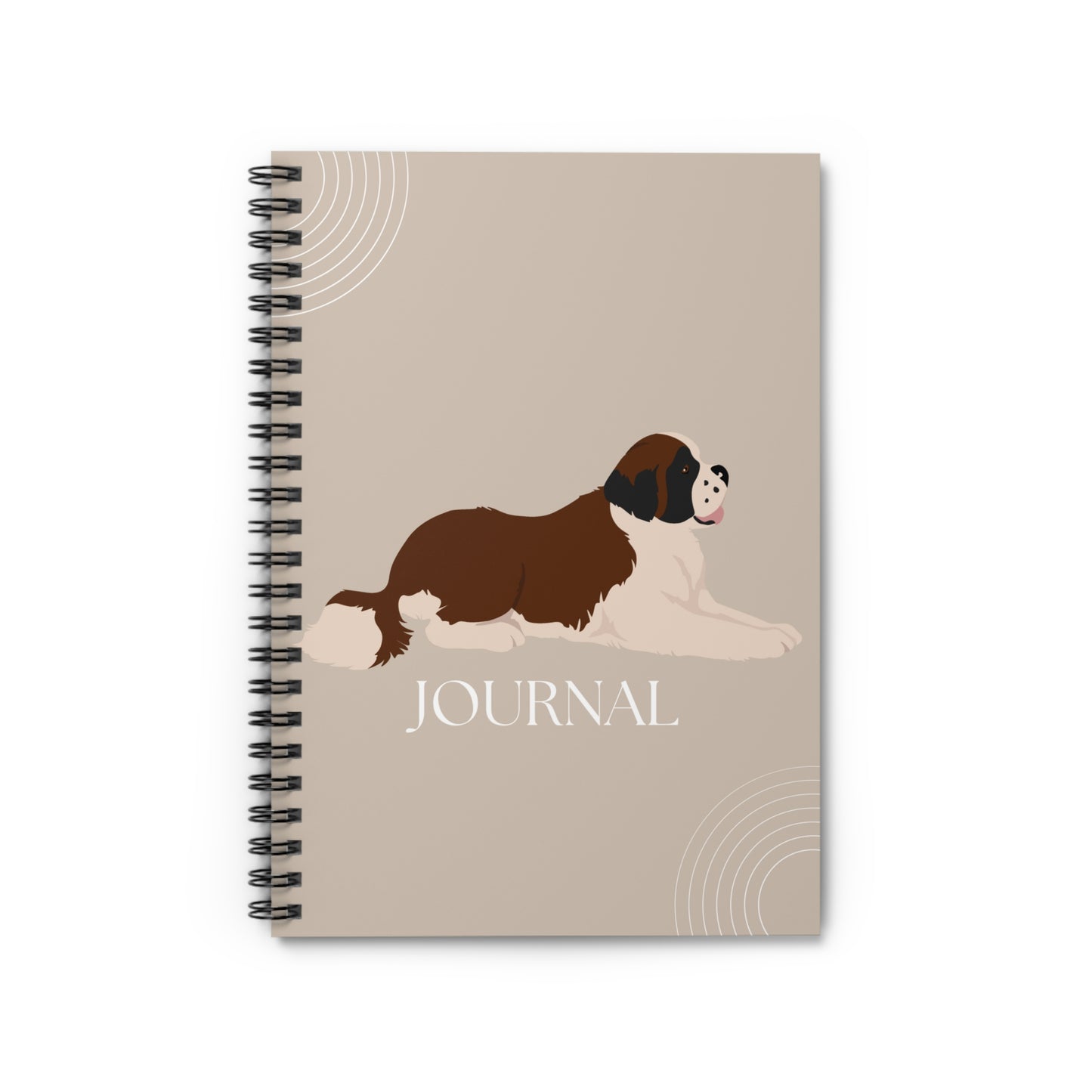 Saint Bernard College Ruled Spiral Notebook