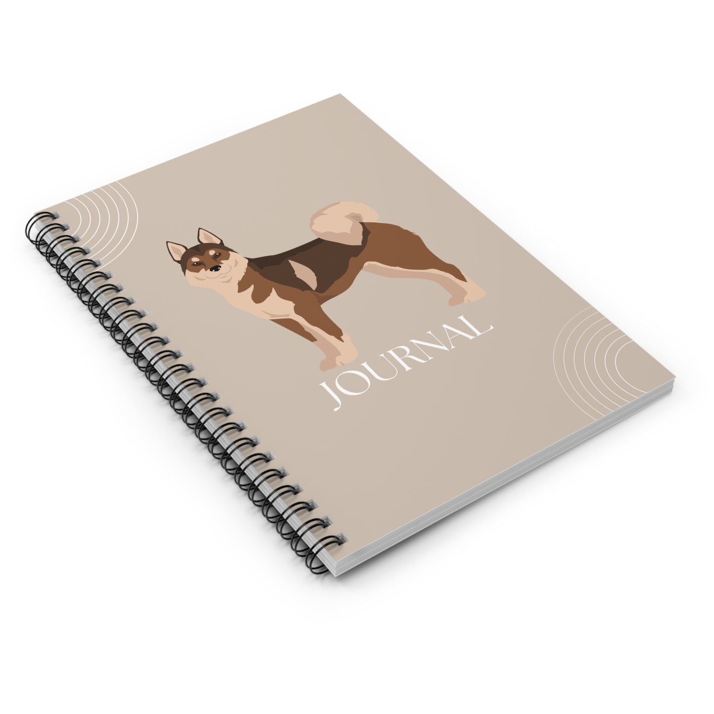 Skikoku College Ruled Spiral Notebook