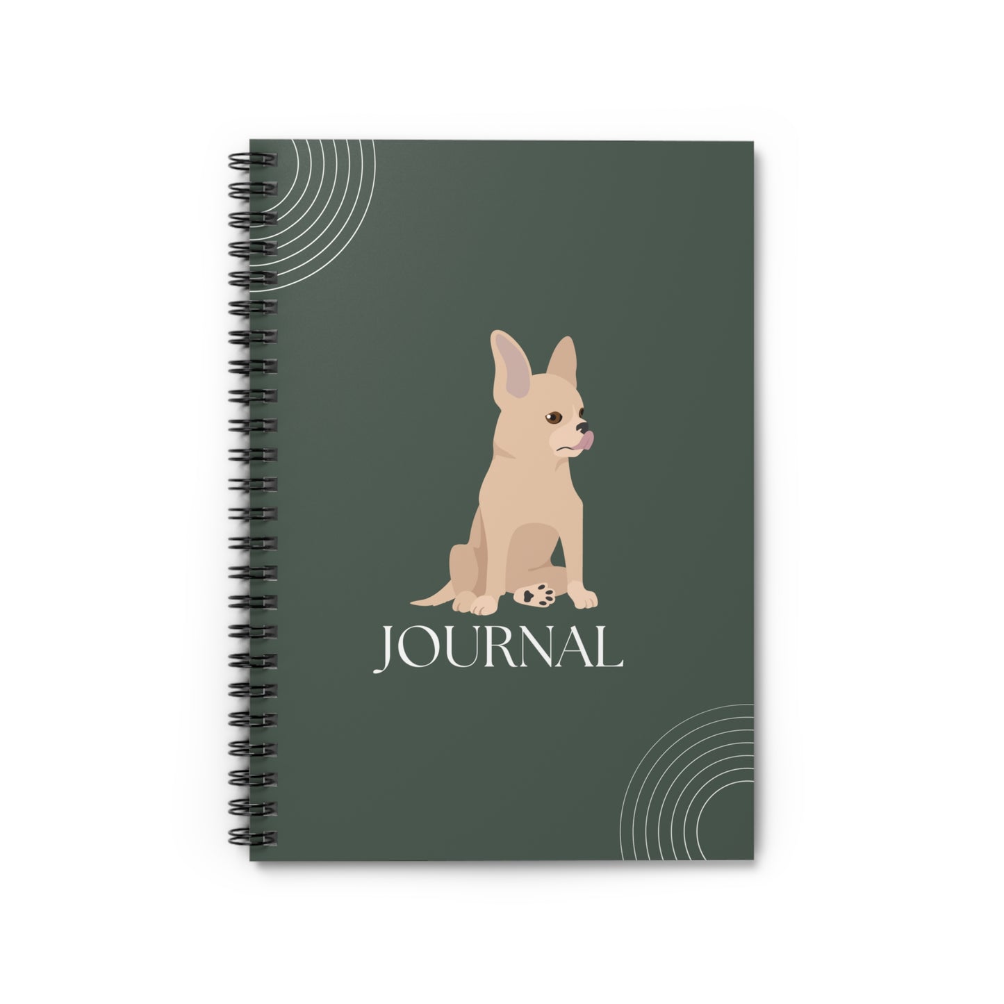 Chihuahua College Ruled Spiral Notebook