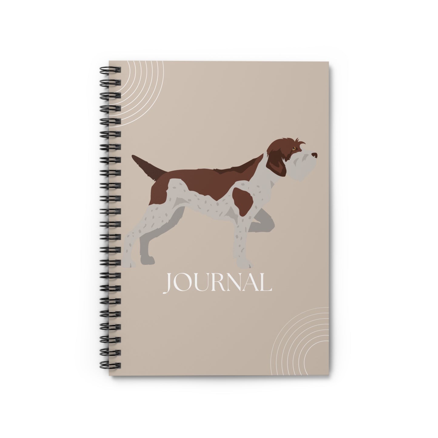 Wirehaired Pointing Griffon College Ruled Spiral Notebook