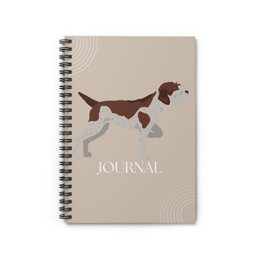 Wirehaired Pointing Griffon College Ruled Spiral Notebook