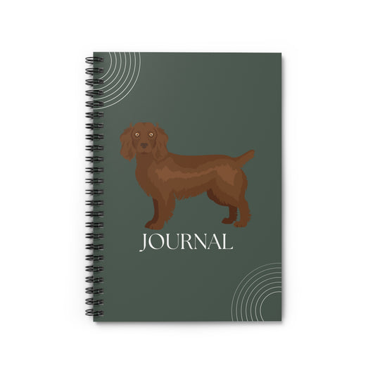 Boykin Spaniel College Ruled Spiral Notebook