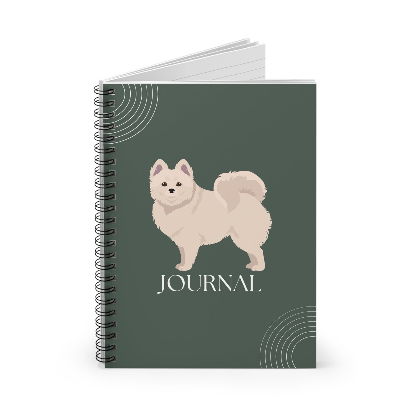 Volpino College Ruled Spiral Notebook