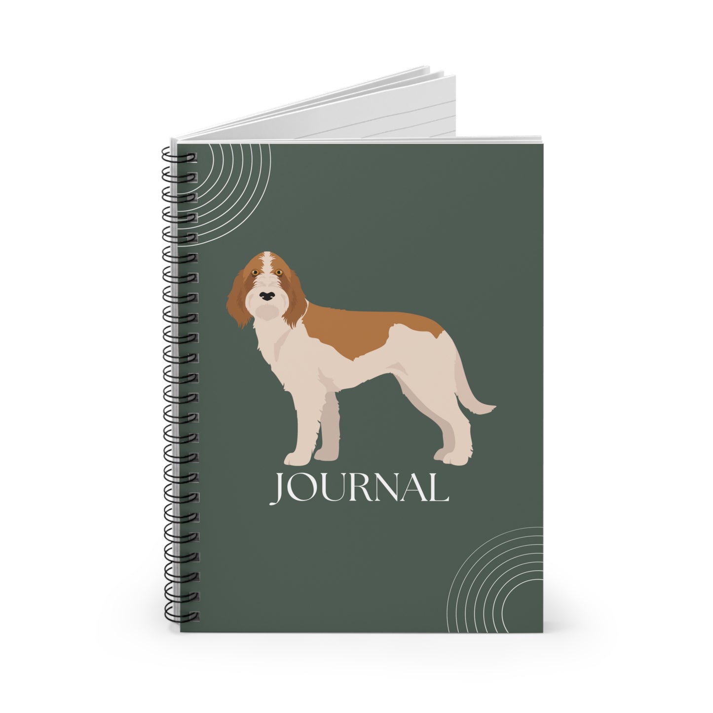 Spinone Italiano College Ruled Spiral Notebook