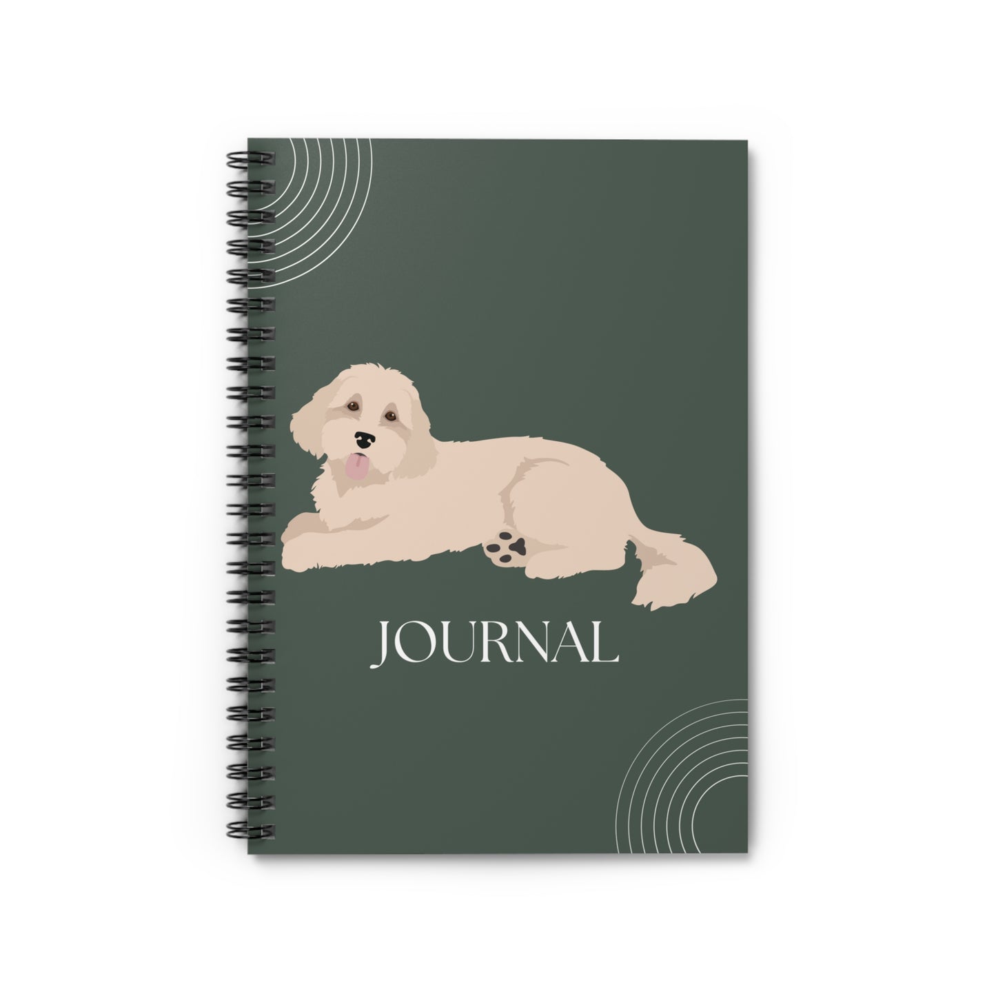 Cavapoo College Ruled Spiral Notebook