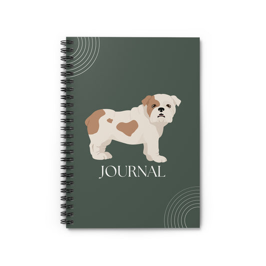 Bulldog College Ruled Spiral Notebook