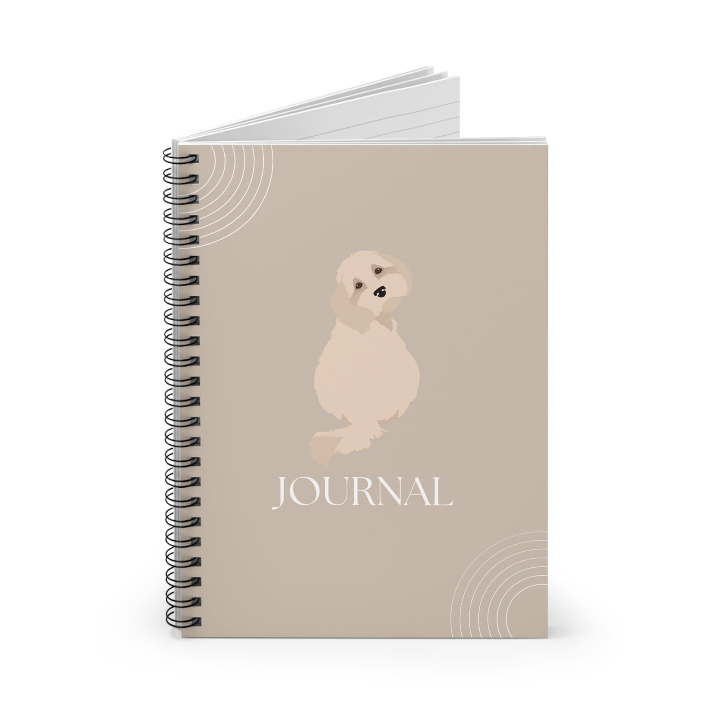 Cavapoo College Ruled Spiral Notebook