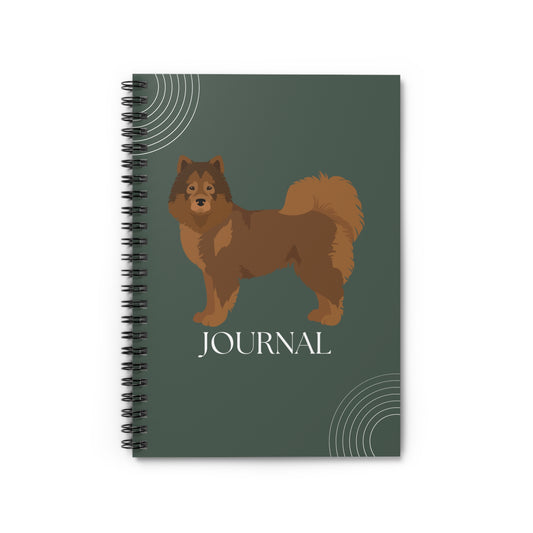 Eurasier College Ruled Spiral Notebook