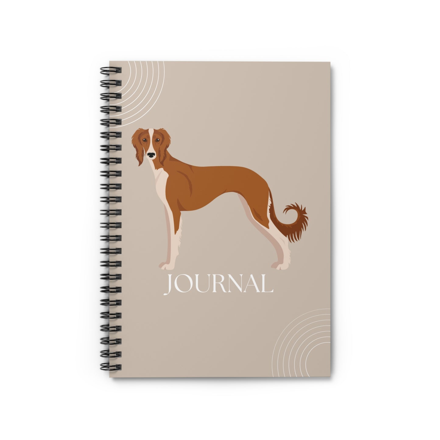 Saluki College Ruled Spiral Notebook