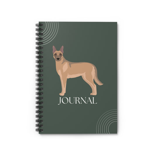 Belgian Laekenois College Ruled Spiral Notebook