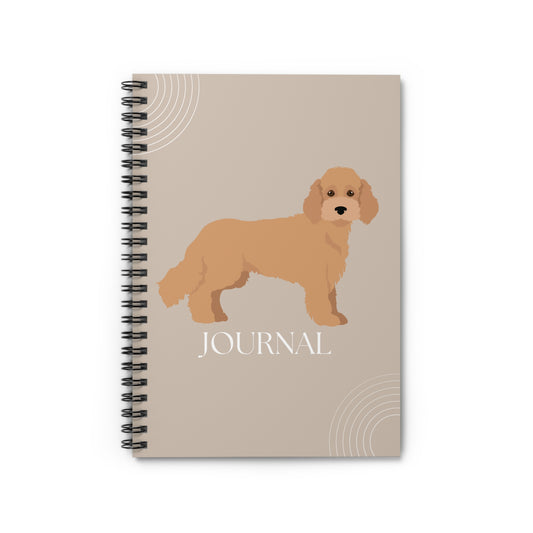 Cockapoo College Ruled Spiral Notebook