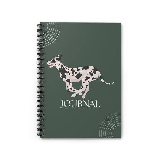 Great Dane College Ruled Spiral Notebook