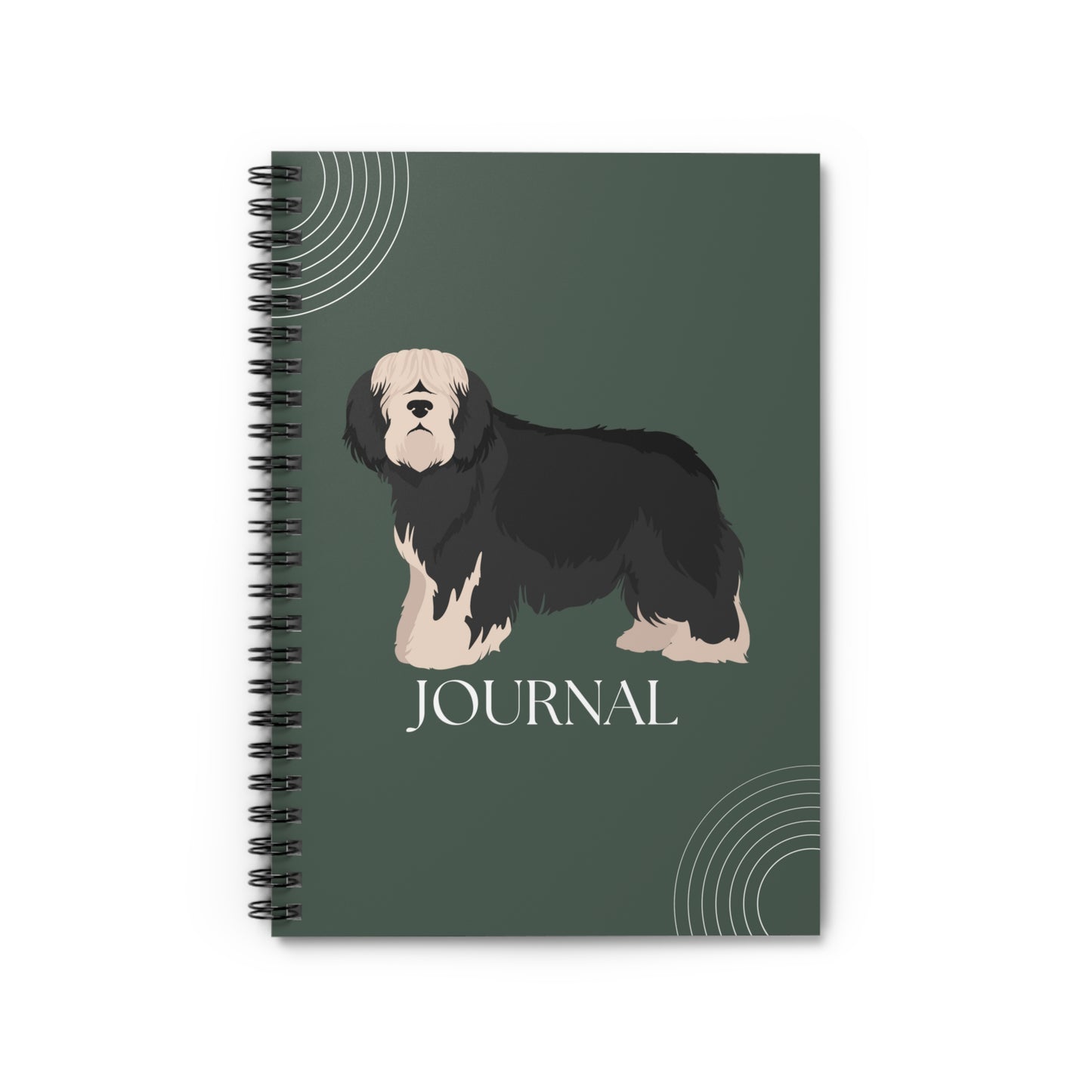 Polish Lowland Sheepdog College Ruled Spiral Notebook