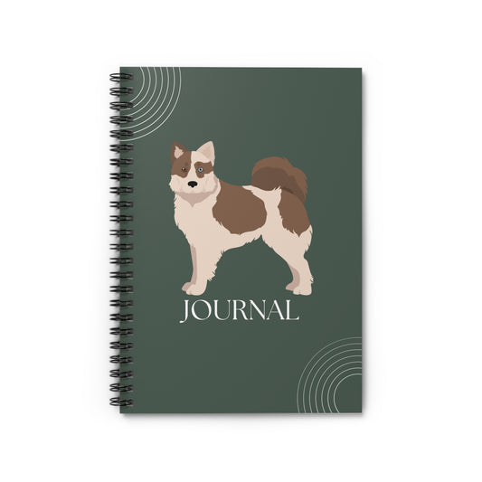 Yakutian Laika College Ruled Spiral Notebook