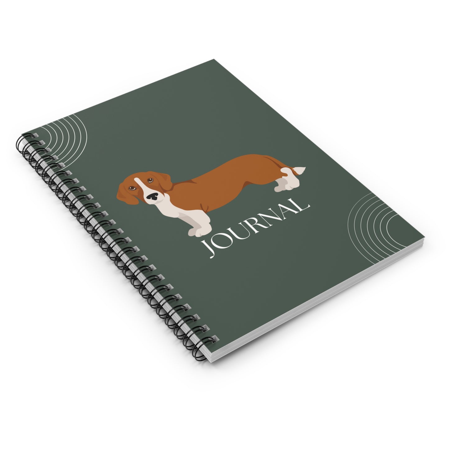 Drever College Ruled Spiral Notebook