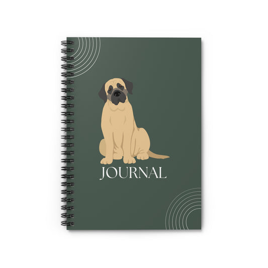 Mastiff College Ruled Spiral Notebook