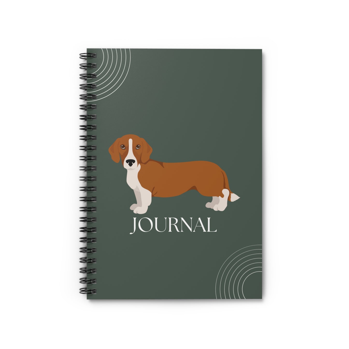 Drever College Ruled Spiral Notebook