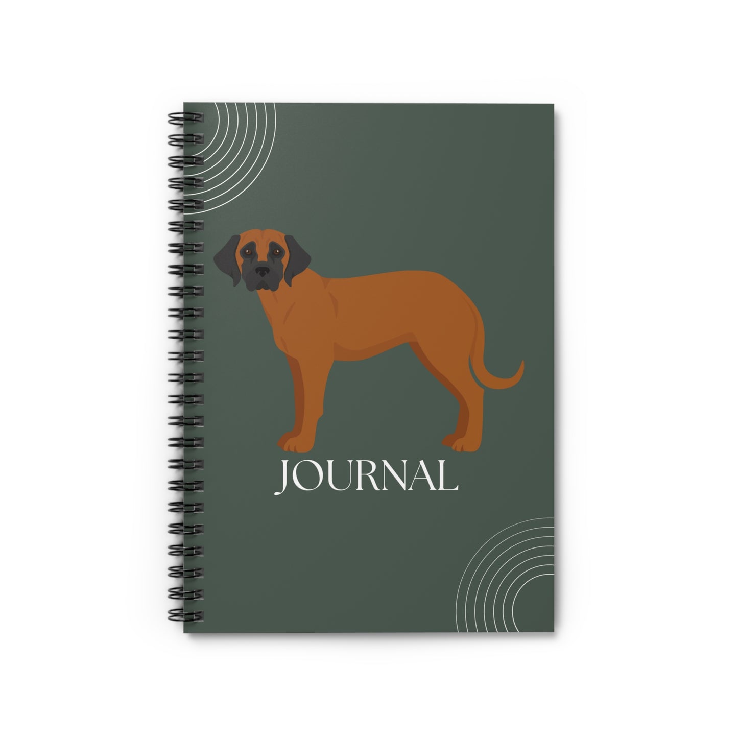 Broholmer College Ruled Spiral Notebook