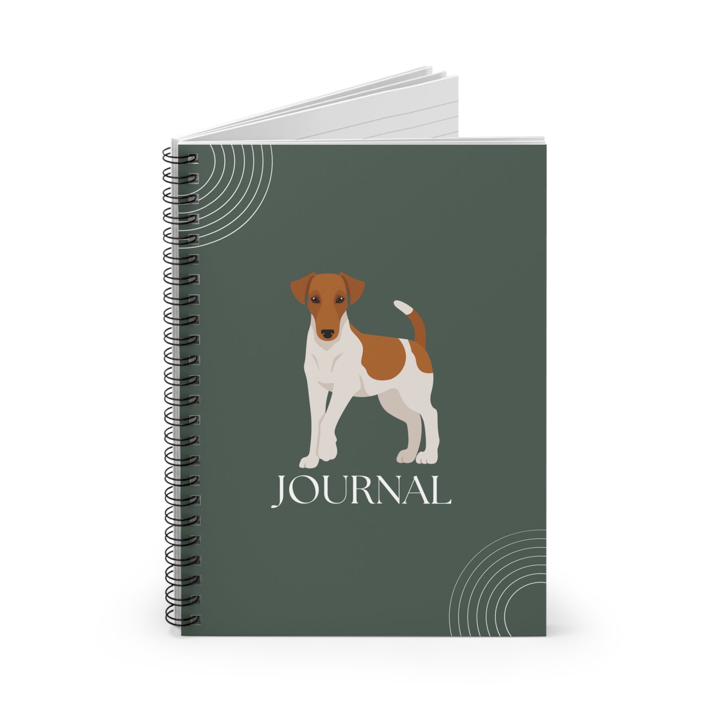 Smooth Fox Terrier College Rule Spiral Notebook