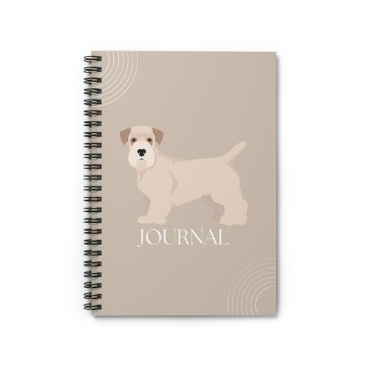 Sealyham Terrier College Ruled Spiral Notebook