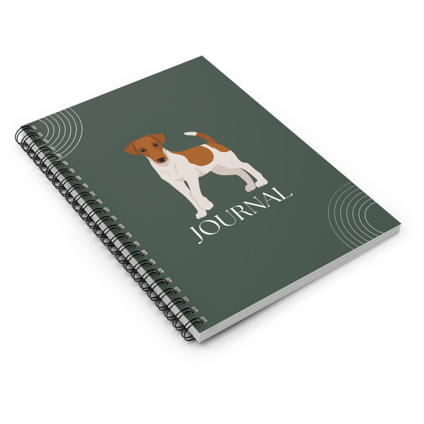 Smooth Fox Terrier College Rule Spiral Notebook