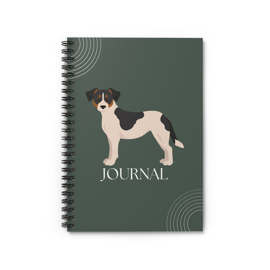 Danish-Swedish Farmdog College Ruled Spiral Notebook