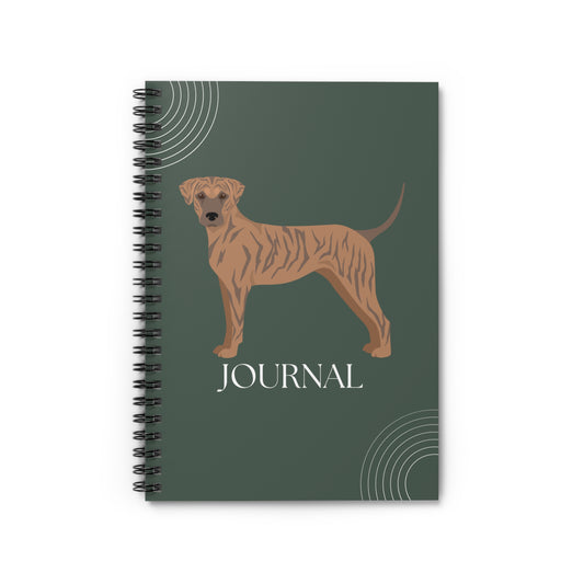 Mountain Cur College Ruled Spiral Notebook